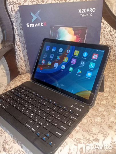 Планшет x 20 про (новый) с клавиатурой