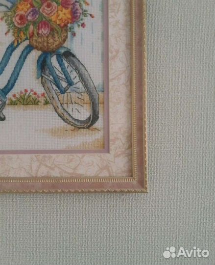 Картина, вышитая крестом 