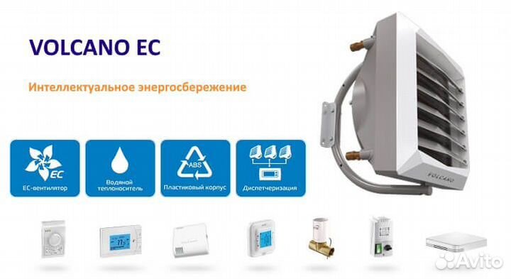 Тепловентилятор volcano