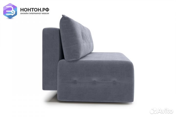 Диван еврокнижка Сити темно-серый