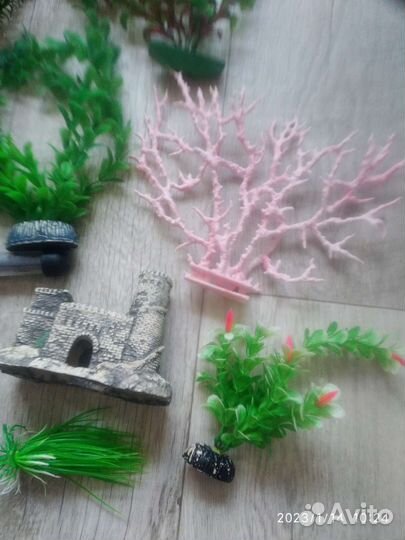 Декор для аквариума и грелка