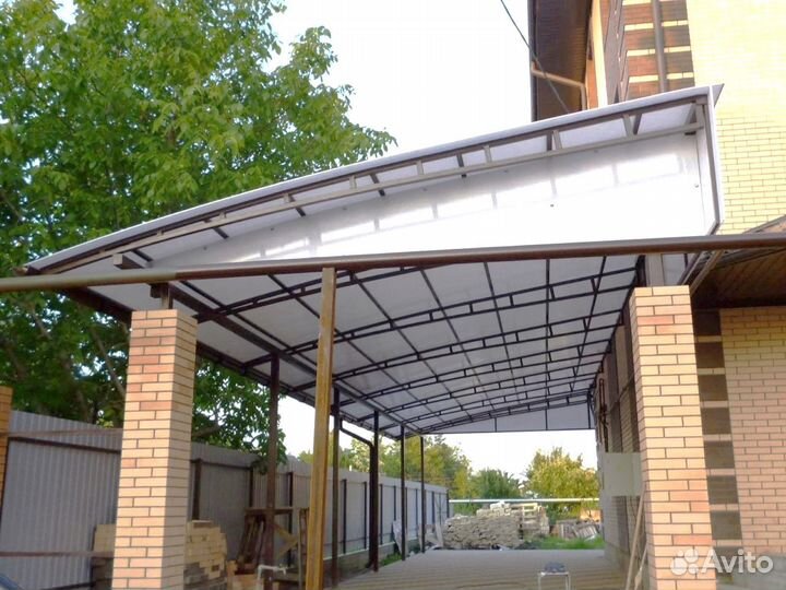 Фермы металлические с креплением на колонны