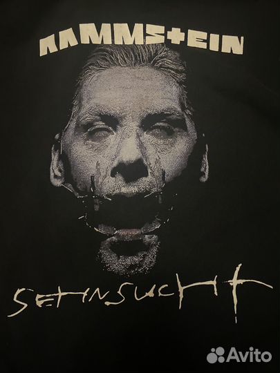 Vetements rammstein худи новый