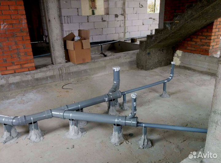 Монтаж / ремонт канализации под ключ