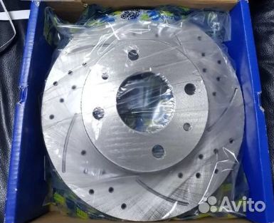 Диски переднего тормоза перфорация Almera Classic