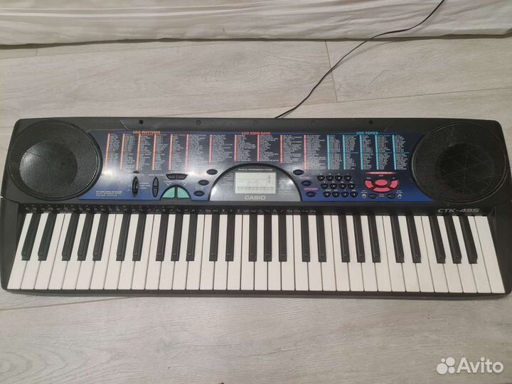 Синтезатор casio CTK -495