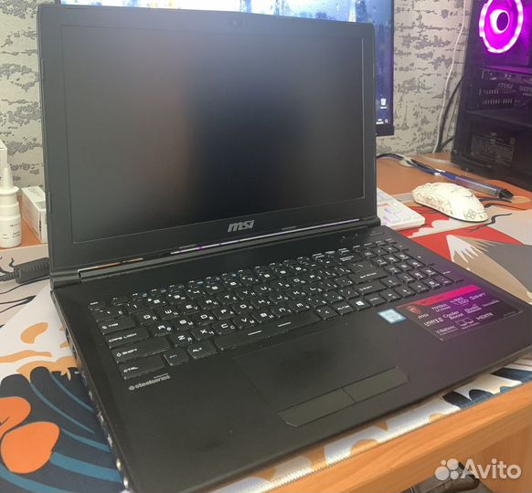 Ноутбук MSI gl62 6qe