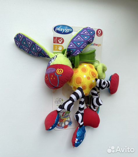 Игрушка подвесная в коляску playgro новая
