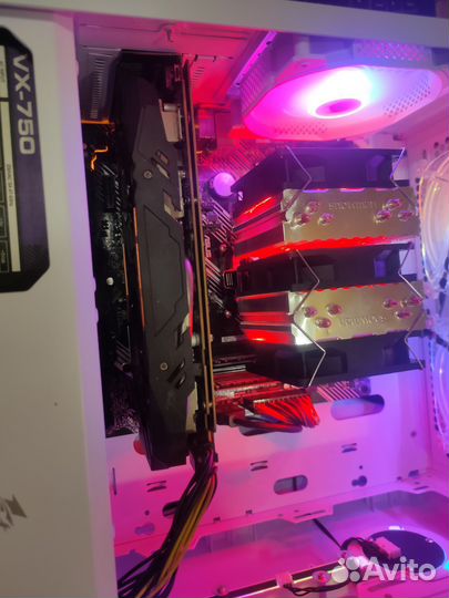 Видеокарта rx580 4gb