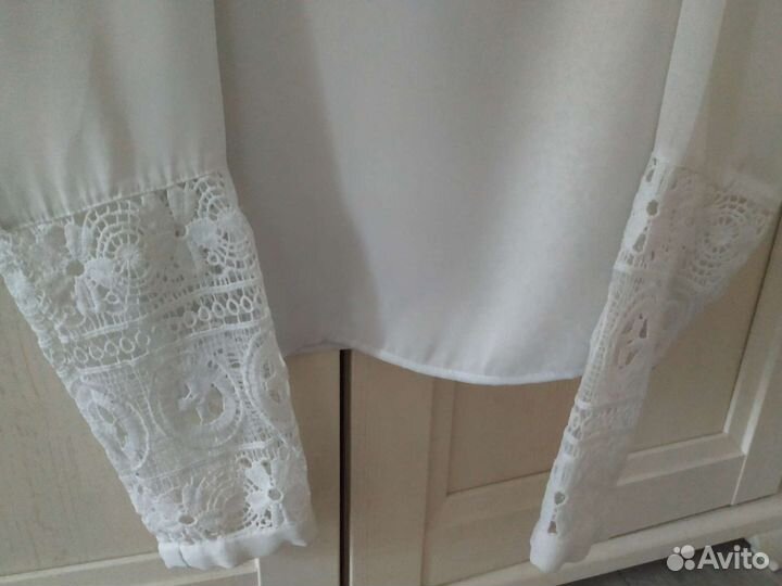 Блузки белые для девочек