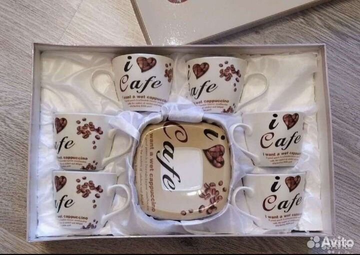 Кофейный сервиз новый