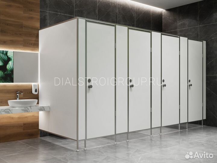 Туалетные и душевые перегородки