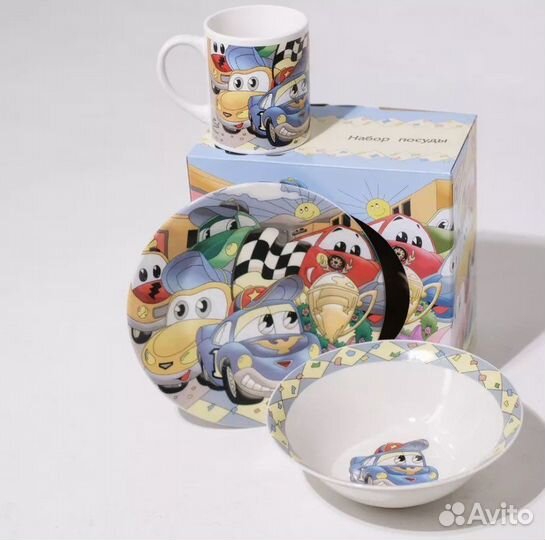 Набор столовой посуды детский