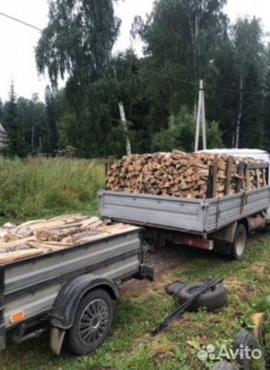 Дрова дубовые колотые