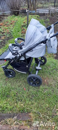 Коляска для двойни 3 в 1 Mikado Duet Lux