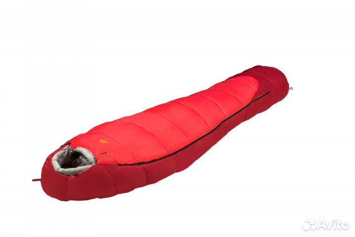 Мешок спальный nord красный, левый, 9227.01062