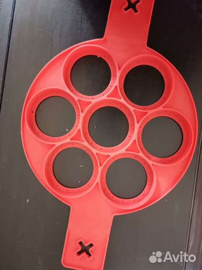 Силиконовая форма для выпечки оладьев