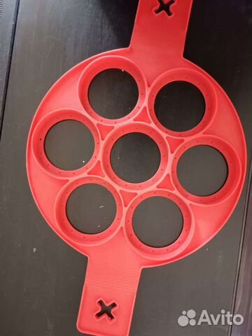 Силиконовая форма для выпечки оладьев