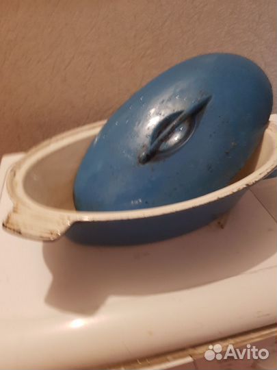 Гусятница чугунная СССР