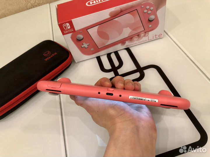 Nintendo switch lite с играми