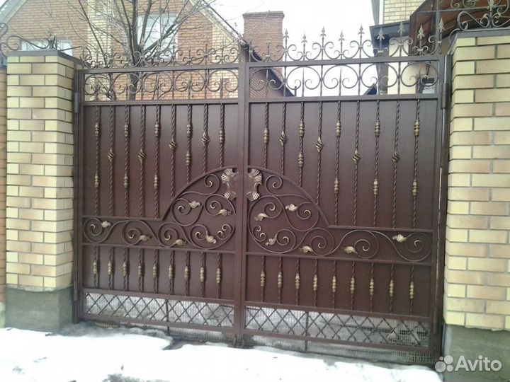 Кованные ворота от производителя