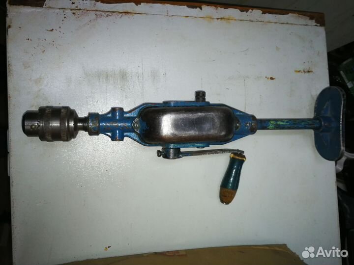 Дрель ручная механическая СССР