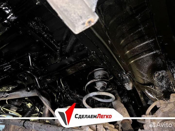 Нанесение антикор состава на Hyundai Elantra 5