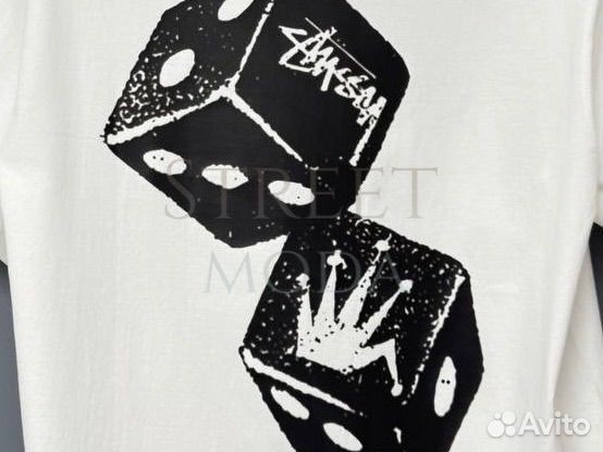 Футболка Stussy белая