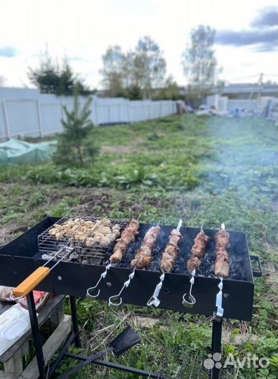 Мангал Узбекский съёмный 3мм