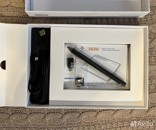 Графический планшет gaomon s620