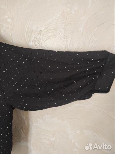 Рубашка со стразами