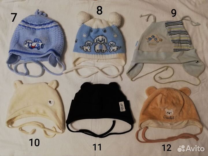 Шапки кепки панамки детские