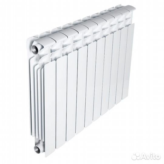 Радиатор биметаллический Rifar Base 500, 10 секций