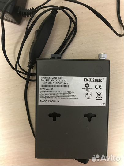 Mедиаконвертер D-Link DMC-920T