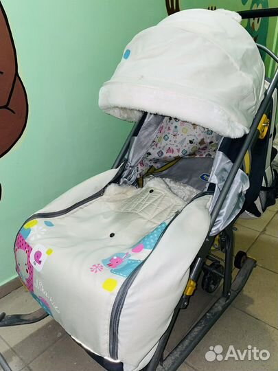 Санки коляска Nika