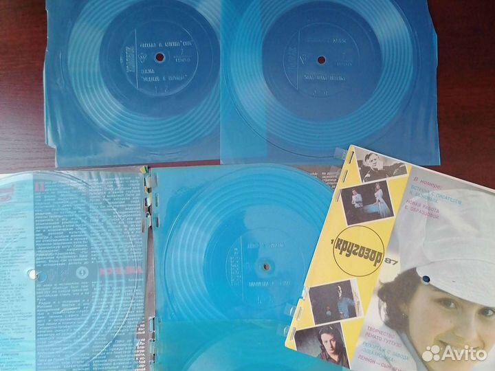 Виниловые пластинки, журналы Кругозор СССР