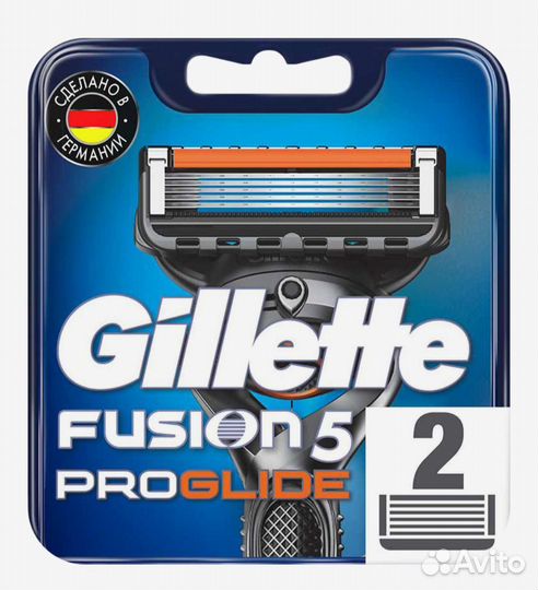 Кассеты gillette fusion proshield 2шт