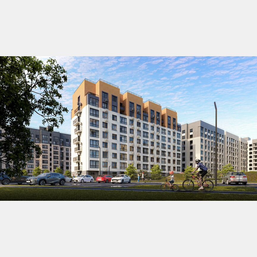 1-к. квартира, 39,3 м², 1/9 эт.