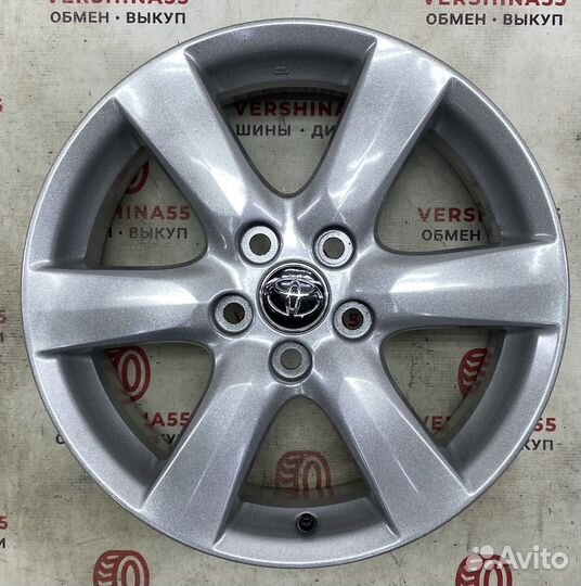 Диски оригинальные Toyota R17 5/114.3 цо 60.1 мм