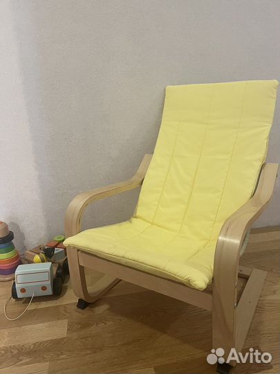 Чехол / матрасик икеа поэнг на детское кресло