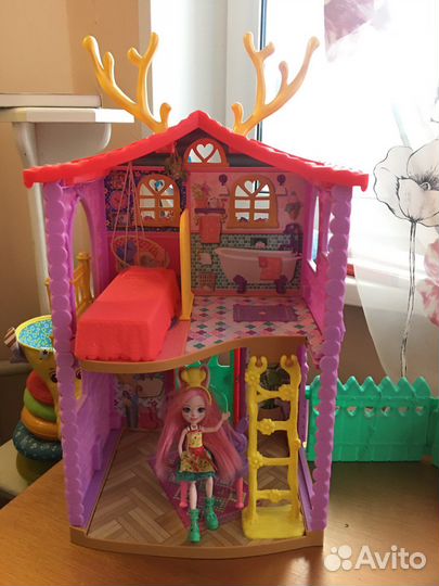 Набор игровой Энчантималс «Домик Данессы Оленни»