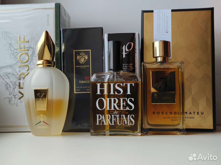 Запакованные флаконы и отливанты оригинал