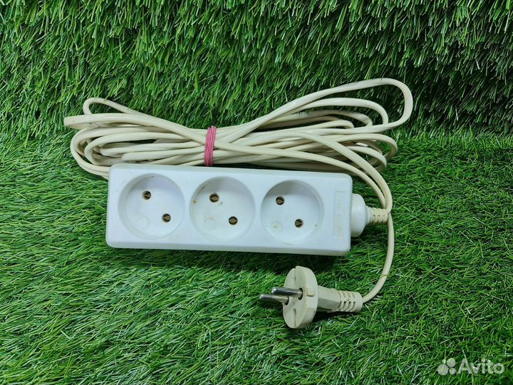 Электрический удлинитель эра UX-3-5m, без заземлен