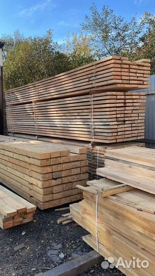 Доска обрезная 25х100х6000мм от производителя