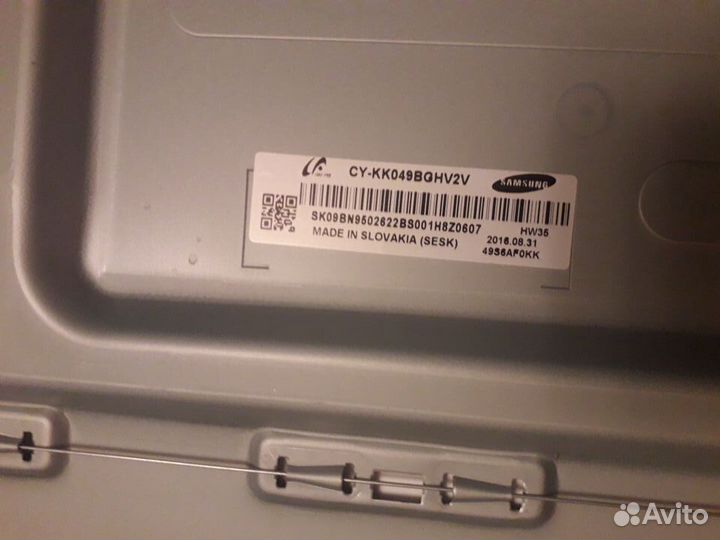 Разбор Samsung ue49k5550au