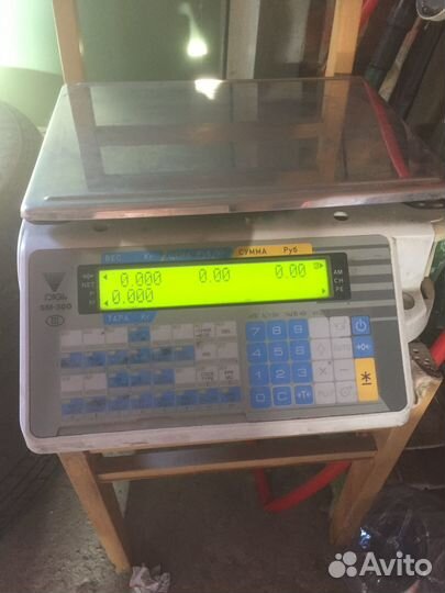 Весы торговые digi SM-300-15KB