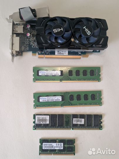Оперативная память, видеокарта, роутер