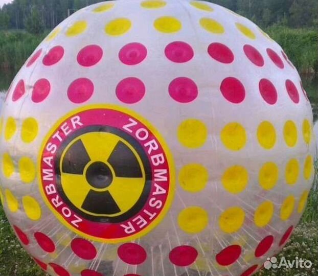 Надувной зорб