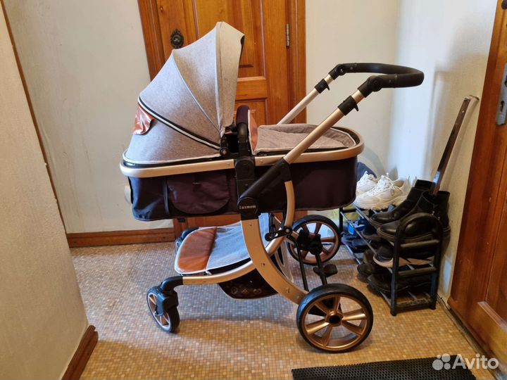 Коляска 2 в 1 luxmom