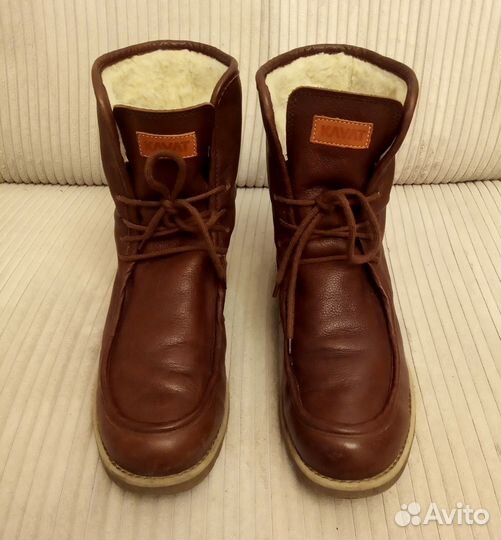 Ботинки кожаные зимние Kavat, Швеция